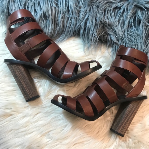 Vince heeled gladiator sandals main image 1